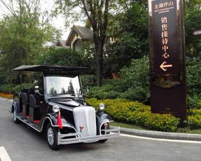 成都【龙湖伴山】成功采购朗逸电动老爷车